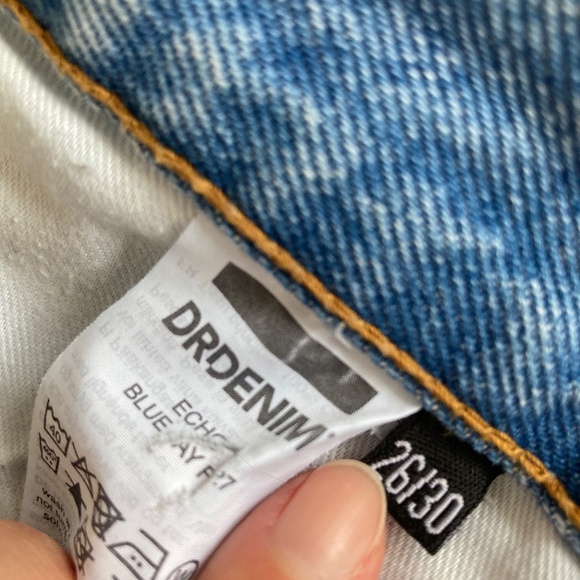 DRDENIM Wide leg light wash jeans size 26 - Picture 2 of 3